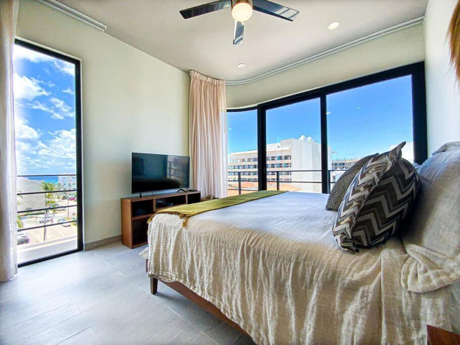 Appartamento Beautiful + Luxury + Ocean View + Pool Playa del Carmen